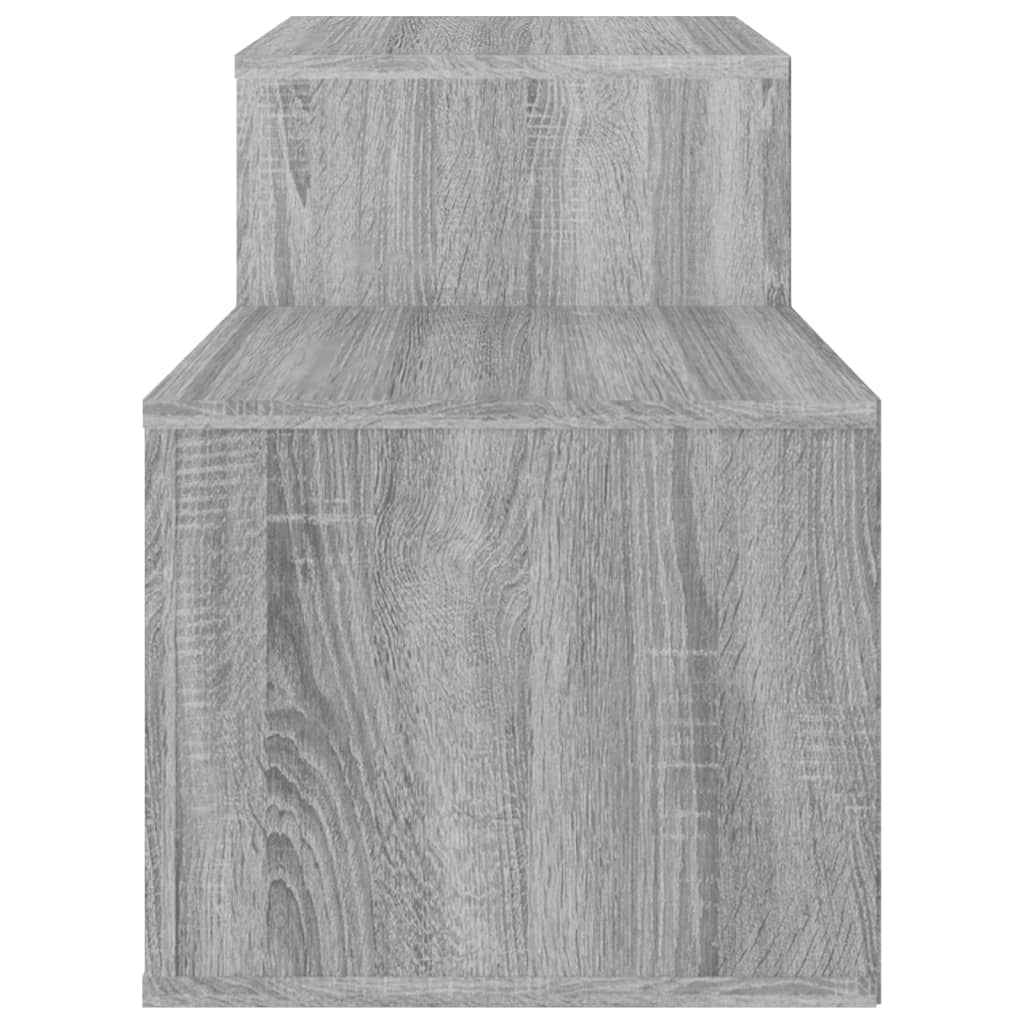 Παπουτσοθήκη Γκρι Sonoma 150x35x45 εκ. από Επεξεργασμένο Ξύλο