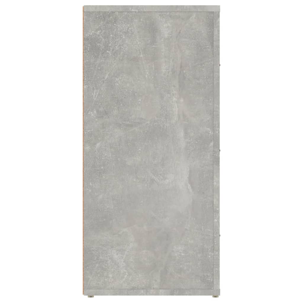 Ντουλάπι Γκρι σκυροδέματος 40x33x70 εκ. από Επεξεργασμένο Ξύλο - Pakobazaar