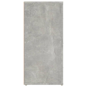 Ντουλάπι Γκρι σκυροδέματος 40x33x70 εκ. από Επεξεργασμένο Ξύλο - Pakobazaar