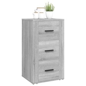 Ντουλάπι Γκρι Sonoma 40 x 33 x 70 εκ. από Επεξεργασμένο Ξύλο