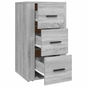 Ντουλάπι Γκρι Sonoma 40 x 33 x 70 εκ. από Επεξεργασμένο Ξύλο