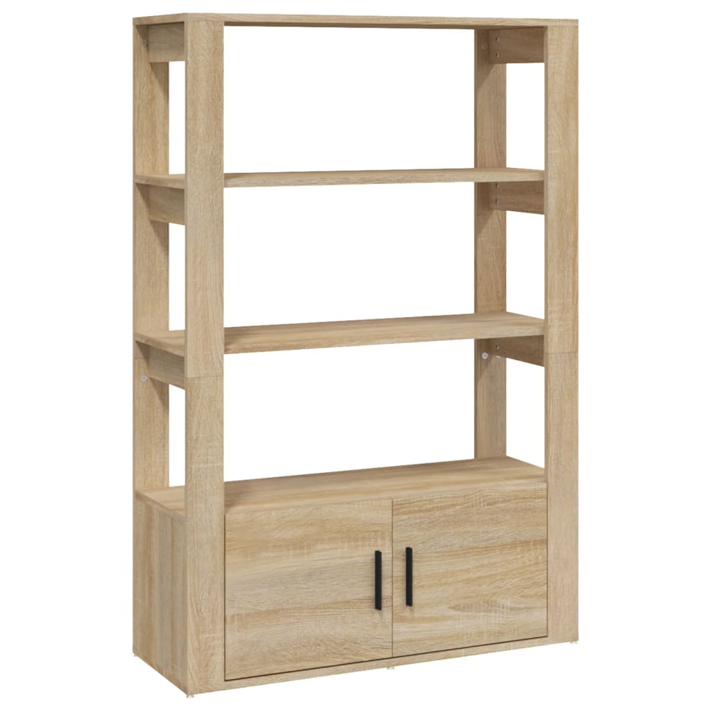 Ντουλάπι Sonoma Δρυς 80x30x119,5 εκ. από Επεξεργασμένο Ξύλο