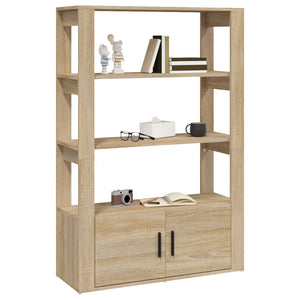 Ντουλάπι Sonoma Δρυς 80x30x119,5 εκ. από Επεξεργασμένο Ξύλο