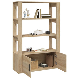Ντουλάπι Sonoma Δρυς 80x30x119,5 εκ. από Επεξεργασμένο Ξύλο