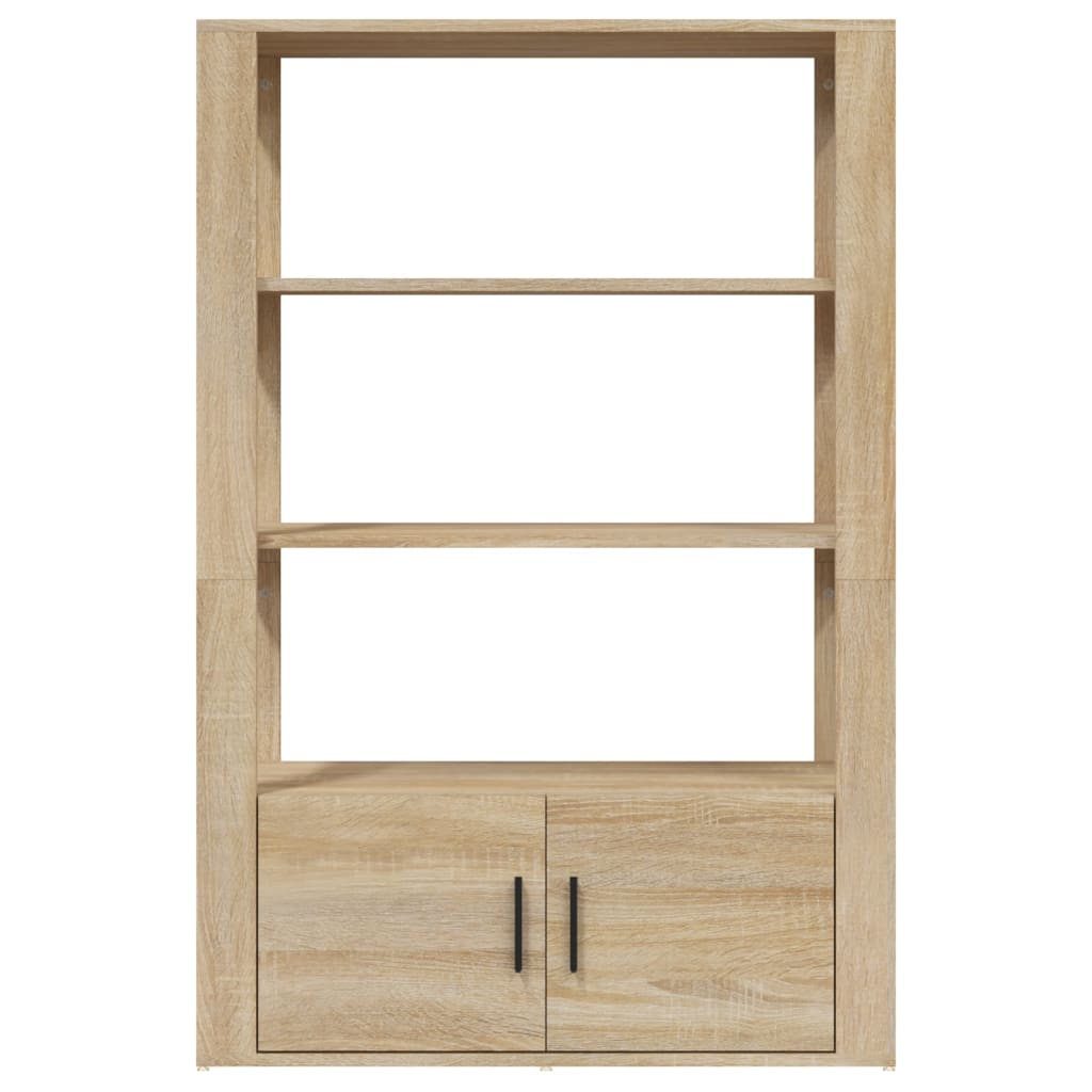 Ντουλάπι Sonoma Δρυς 80x30x119,5 εκ. από Επεξεργασμένο Ξύλο