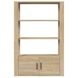 Ντουλάπι Sonoma Δρυς 80x30x119,5 εκ. από Επεξεργασμένο Ξύλο