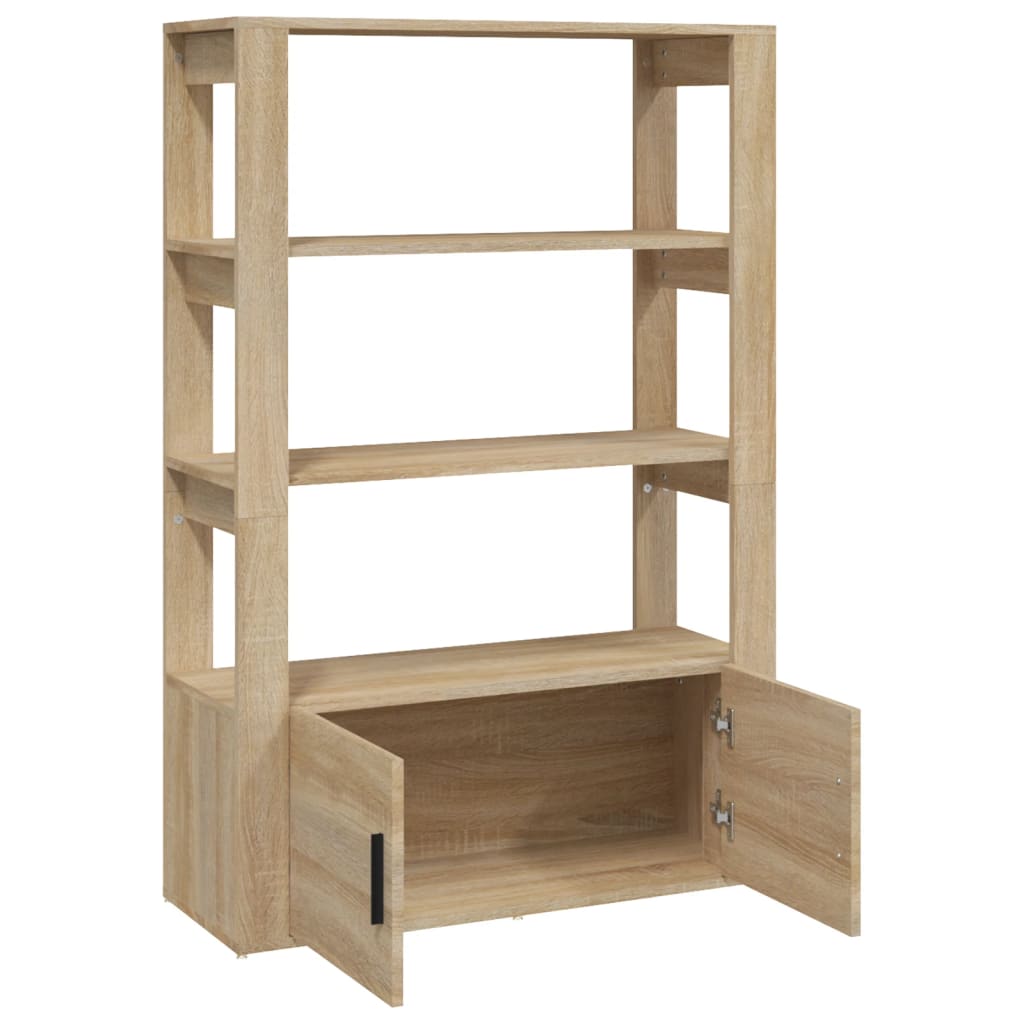 Ντουλάπι Sonoma Δρυς 80x30x119,5 εκ. από Επεξεργασμένο Ξύλο