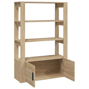 Ντουλάπι Sonoma Δρυς 80x30x119,5 εκ. από Επεξεργασμένο Ξύλο