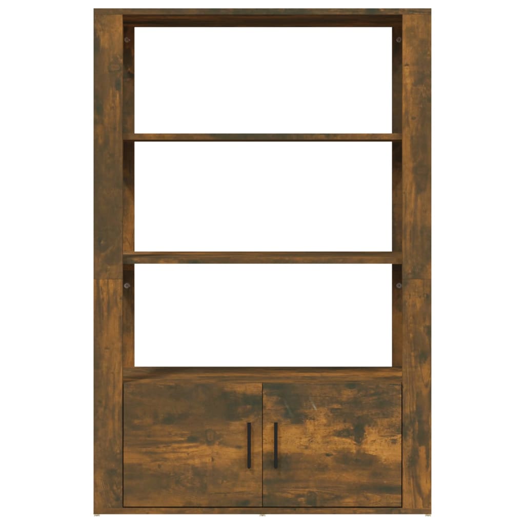 Ντουλάπι Καπνιστή Δρυς 80x30x119,5 εκ. από Επεξεργασμένο Ξύλο