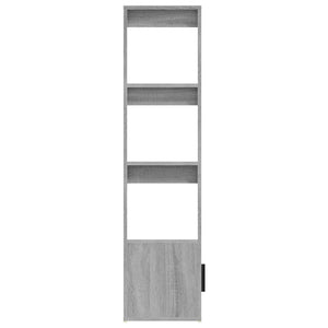 Ντουλάπι Γκρι Sonoma 80x30x119,5 εκ. από Επεξεργασμένο Ξύλο