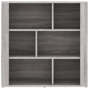 Ντουλάπι Γκρι Sonoma 80x30x80 εκ. από Επεξεργασμένο Ξύλο