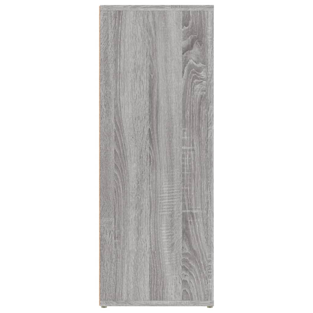 Ντουλάπι Γκρι Sonoma 80x30x80 εκ. από Επεξεργασμένο Ξύλο