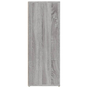 Ντουλάπι Γκρι Sonoma 80x30x80 εκ. από Επεξεργασμένο Ξύλο