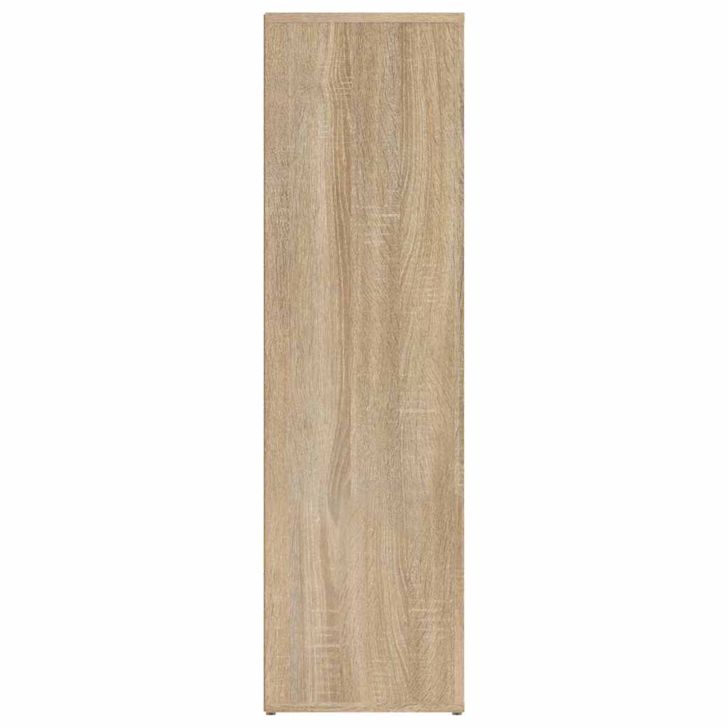 Ντουλάπι Sonoma Δρυς 80x30x106 εκ. από Επεξεργασμένο Ξύλο