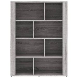 Ντουλάπι Γκρι Sonoma 80x30x106 εκ. από Επεξεργασμένο Ξύλο - Pakobazaar