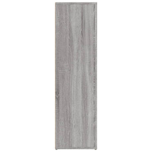 Ντουλάπι Γκρι Sonoma 80x30x106 εκ. από Επεξεργασμένο Ξύλο - Pakobazaar