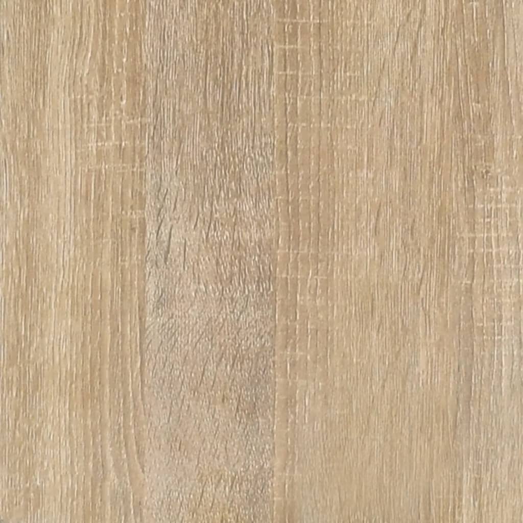 Παπουτσοθήκη Sonoma Δρυς 102x36x60 εκ. από Επεξεργασμένο Ξύλο
