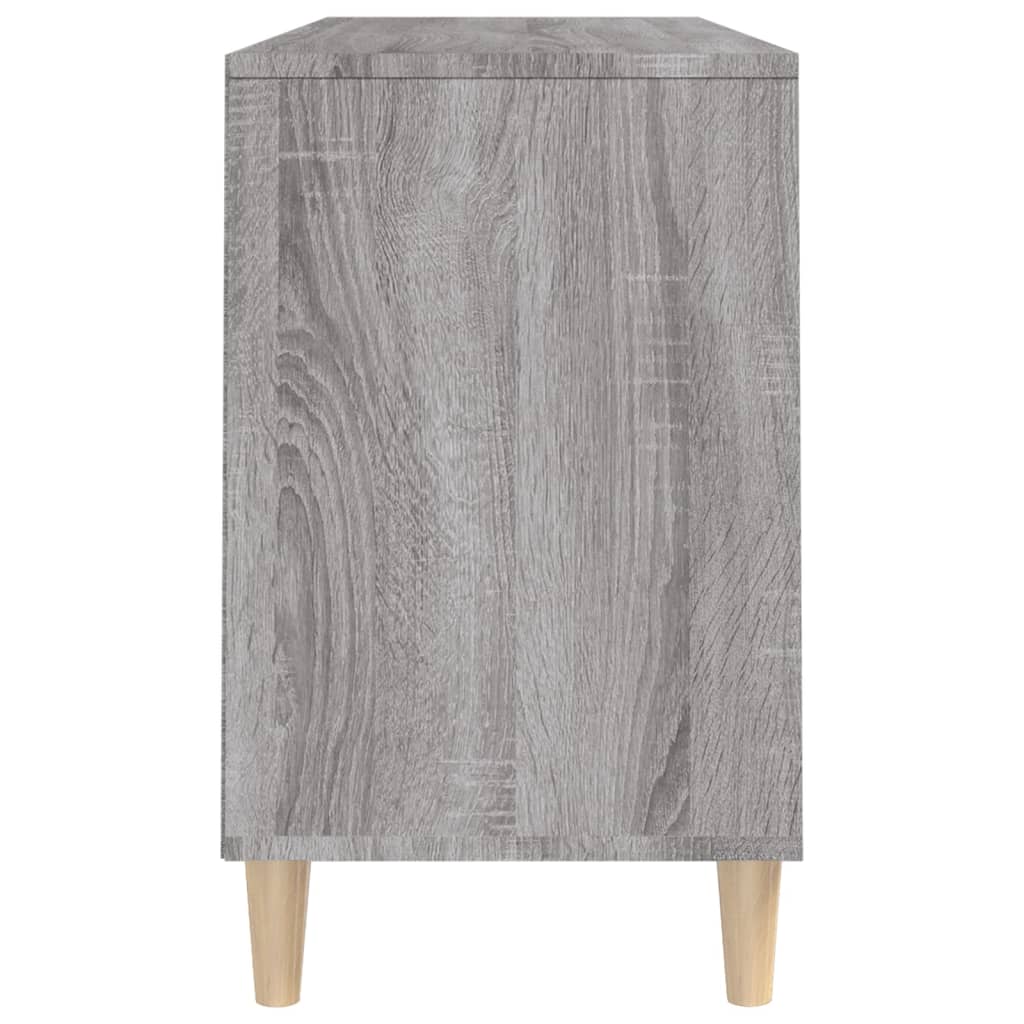 Παπουτσοθήκη Γκρι Sonoma 102x36x60 εκ. από Επεξεργασμένο Ξύλο