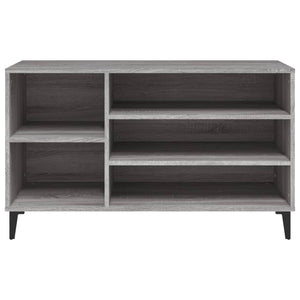 Παπουτσοθήκη Γκρι Sonoma 102x36x60 εκ. από Επεξεργασμένο Ξύλο