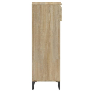 Παπουτσοθήκη Sonoma Δρυς 40 x 36 x 105 εκ. Επεξεργασμένο Ξύλο