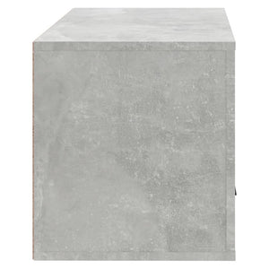 Παπουτσοθήκη Επιτοίχια Γκρι Σκυρ. 70x35x38 εκ. Επεξεργ. Ξύλο