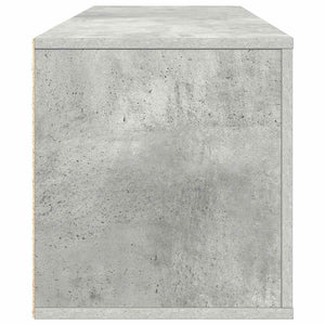 Παπουτσοθήκη Γκρι Σκυροδέματος 100x35x38 εκ. Επεξεργασμένο Ξύλο - Pakobazaar