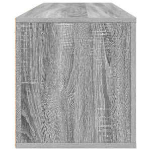 Παπουτσοθήκη Επιτοίχια Sonoma Γκρι 100x35x38 εκ. Επεξ. Ξύλο - Pakobazaar