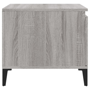Τραπεζάκι Σαλονιού Γκρι Sonoma 100x50x45 εκ. Επεξεργασμένο Ξύλο - Pakobazaar