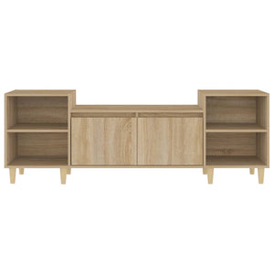 Έπιπλο Τηλεόρασης Sonoma Δρυς 160x35x55 εκ. Επεξ. Ξύλο - Pakobazaar