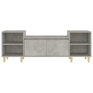 Έπιπλο Τηλεόρασης Γκρι Σκυρ. 160x35x55 εκ. Επεξ. Ξύλο - Pakobazaar