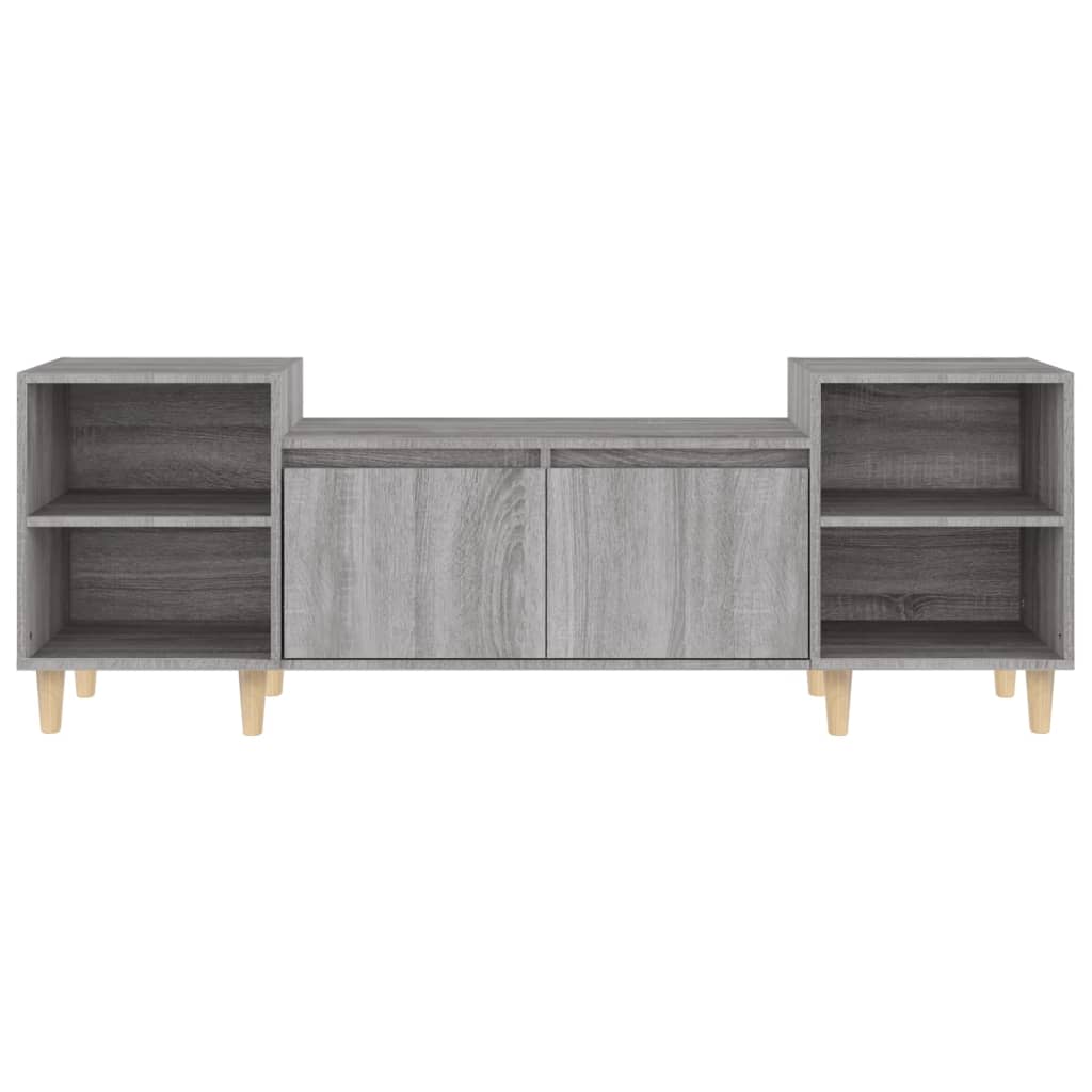 Έπιπλο Τηλεόρασης Γκρι Sonoma 160x35x55 εκ. από Επεξεργ. Ξύλο - Pakobazaar