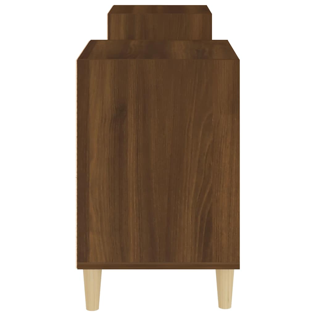 Έπιπλο Τηλεόρασης Καφέ Δρυς 160x35x55 εκ. Επεξεργασμένο Ξύλο - Pakobazaar