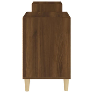 Έπιπλο Τηλεόρασης Καφέ Δρυς 160x35x55 εκ. Επεξεργασμένο Ξύλο - Pakobazaar