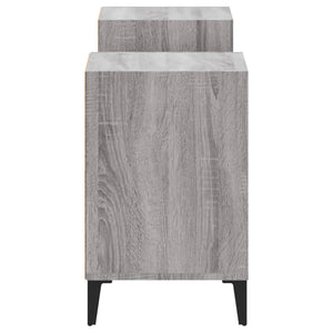 Έπιπλο Τηλεόρασης Γκρι Sonoma 160x35x55 εκ. από Επεξεργ. Ξύλο