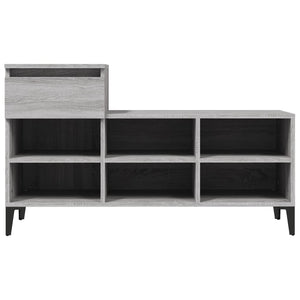 Παπουτσοθήκη Γκρι Sonoma 102x36x60 εκ. από Επεξεργασμένο Ξύλο