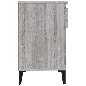 Παπουτσοθήκη Γκρι Sonoma 102x36x60 εκ. από Επεξεργασμένο Ξύλο