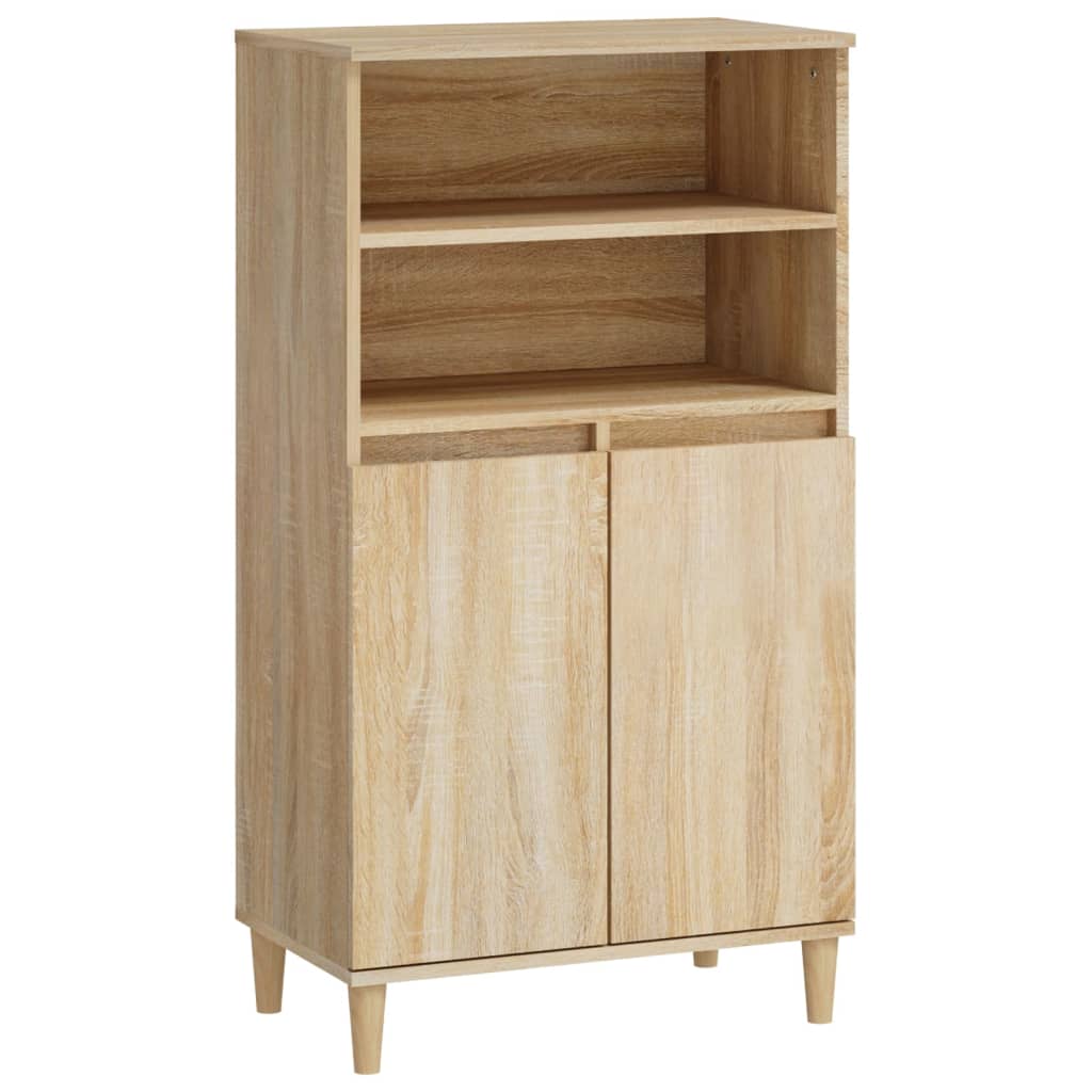 Ντουλάπι Sonoma Δρυς 60 x 36 x 110 εκ. από Επεξεργασμένο Ξύλο