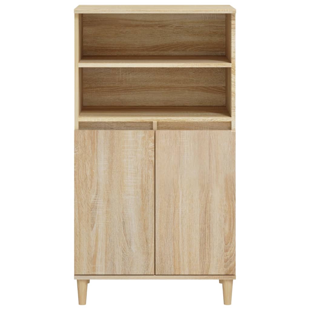 Ντουλάπι Sonoma Δρυς 60 x 36 x 110 εκ. από Επεξεργασμένο Ξύλο