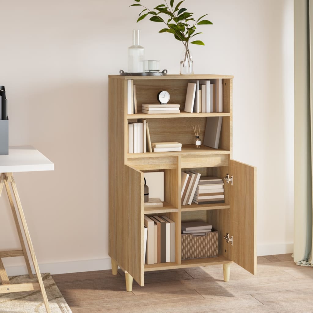 Ντουλάπι Sonoma Δρυς 60 x 36 x 110 εκ. από Επεξεργασμένο Ξύλο