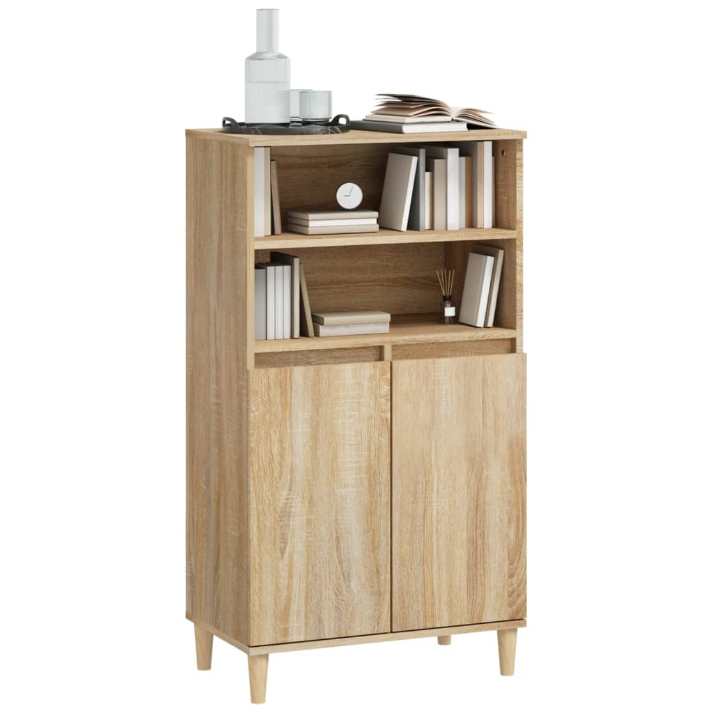 Ντουλάπι Sonoma Δρυς 60 x 36 x 110 εκ. από Επεξεργασμένο Ξύλο