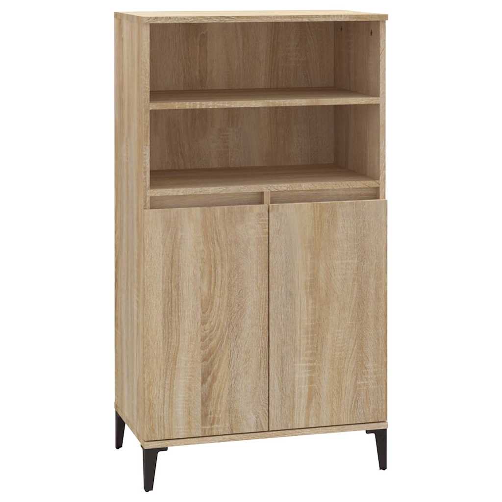 Ντουλάπι Sonoma Δρυς 60 x 36 x 110 εκ. από Επεξεργασμένο Ξύλο