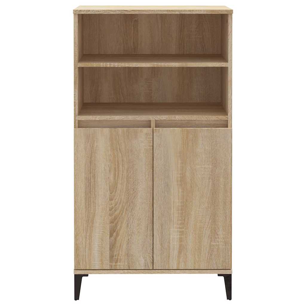 Ντουλάπι Sonoma Δρυς 60 x 36 x 110 εκ. από Επεξεργασμένο Ξύλο