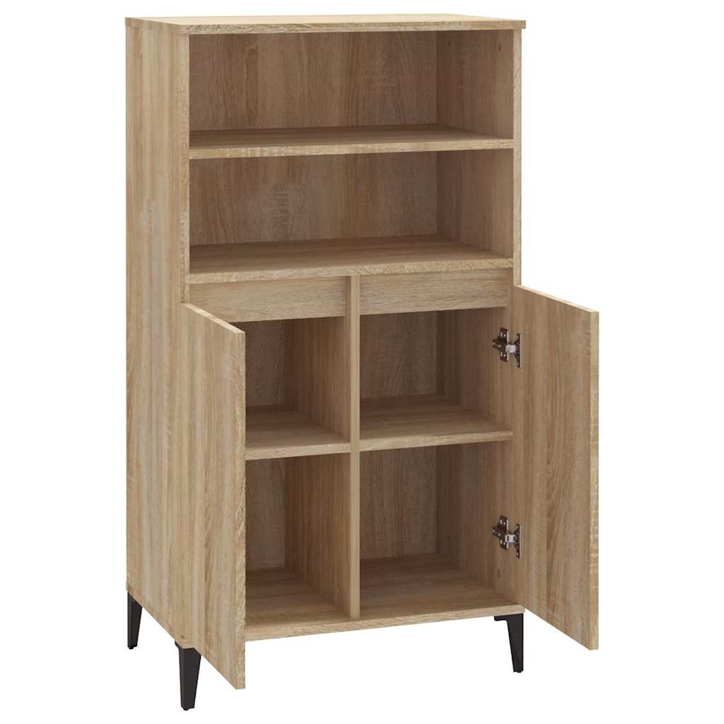 Ντουλάπι Sonoma Δρυς 60 x 36 x 110 εκ. από Επεξεργασμένο Ξύλο