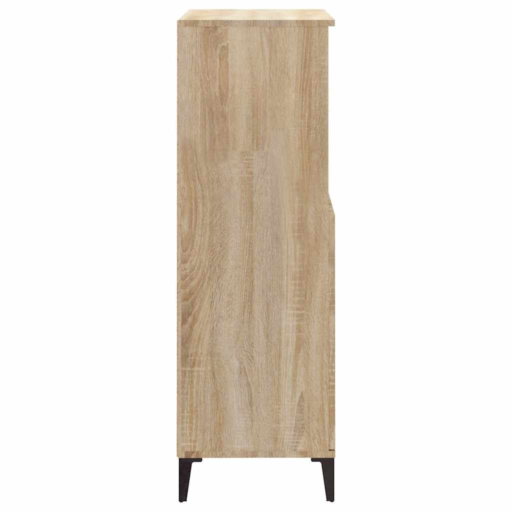 Ντουλάπι Sonoma Δρυς 60 x 36 x 110 εκ. από Επεξεργασμένο Ξύλο
