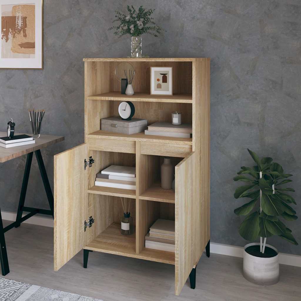 Ντουλάπι Sonoma Δρυς 60 x 36 x 110 εκ. από Επεξεργασμένο Ξύλο