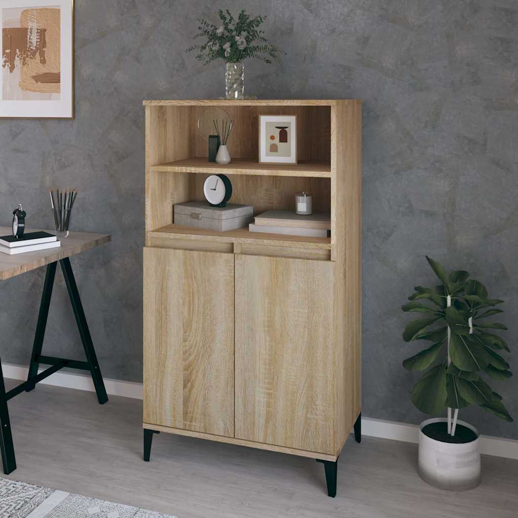 Ντουλάπι Sonoma Δρυς 60 x 36 x 110 εκ. από Επεξεργασμένο Ξύλο