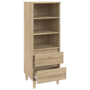 Ντουλάπι Sonoma Δρυς 40x36x110 εκ. από Επεξεργασμένο Ξύλο - Pakobazaar