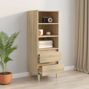 Ντουλάπι Sonoma Δρυς 40x36x110 εκ. από Επεξεργασμένο Ξύλο - Pakobazaar