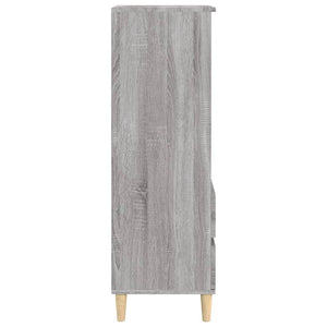 Ντουλάπι Γκρι Sonoma 40x36x110 εκ. από Επεξεργασμένο Ξύλο