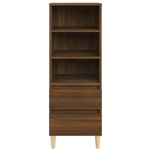 Ντουλάπι Καφέ Δρυς 40x36x110 εκ. από Επεξεργασμένο Ξύλο - Pakobazaar